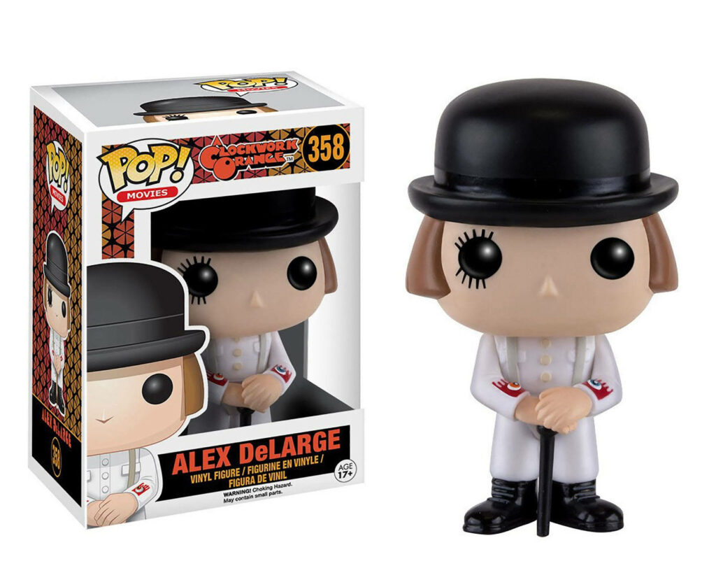 Glow-in-the-Dark Alex DeLarge from A Clockwork Orange Funko Pop