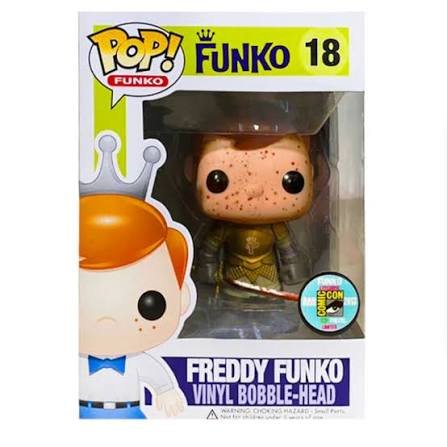 Bloody Freddy Funko as Jaime Lannister Rare Funko Pop Comic Con Exclusive