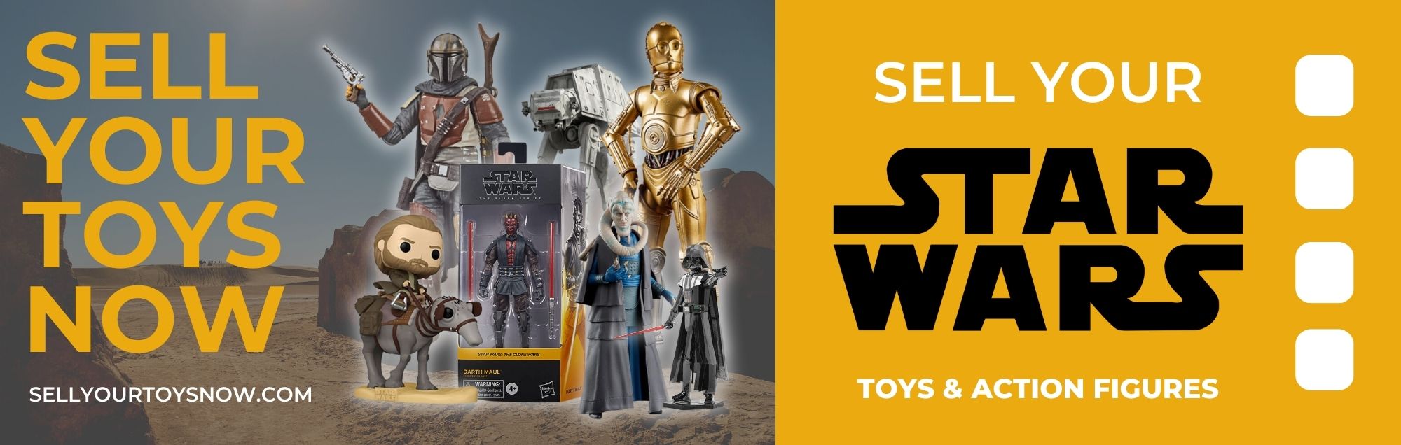 We Buy Star Wars Toys And Action Figures Sell Your Toys Now