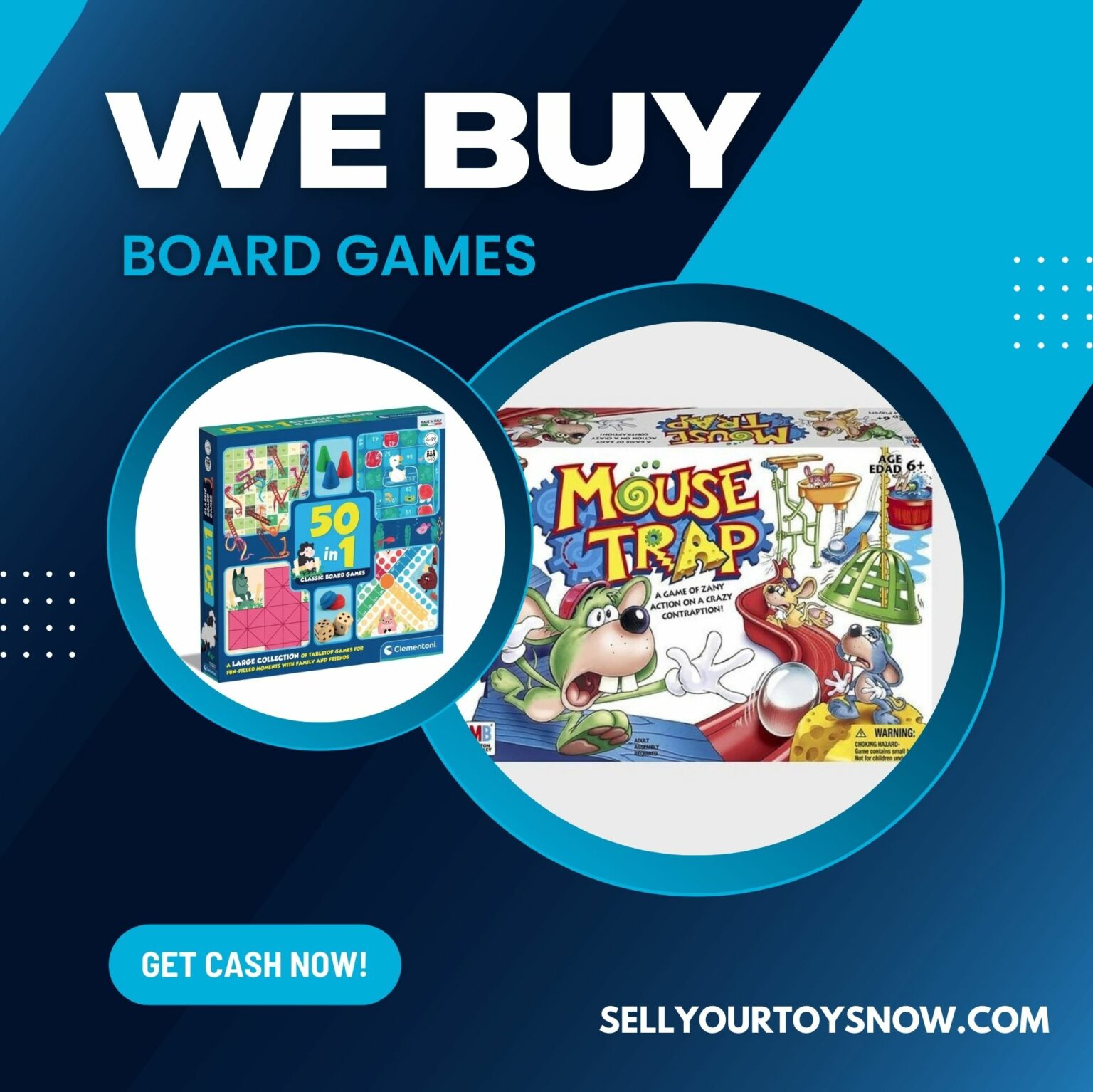 We Buy Board Games Sell Your Toys Now