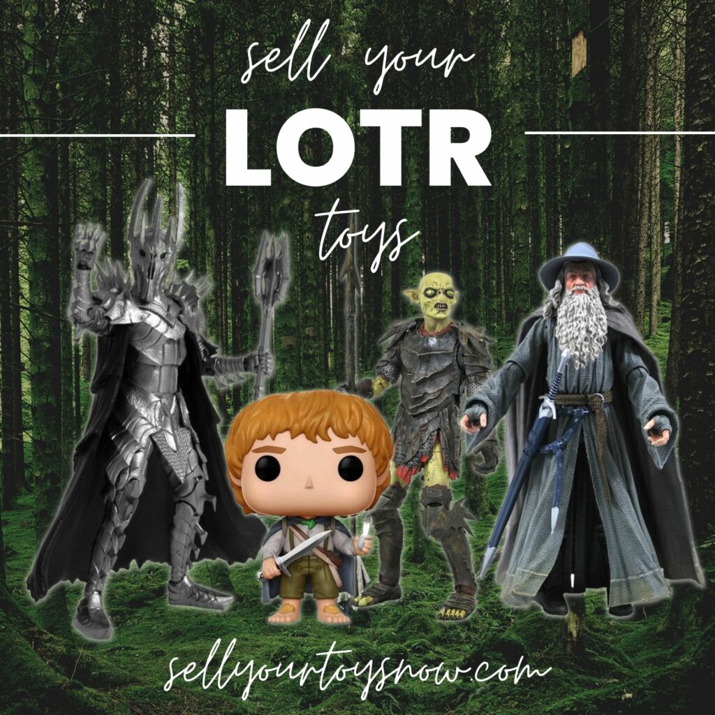 sell your Lord of the Rings collector toys