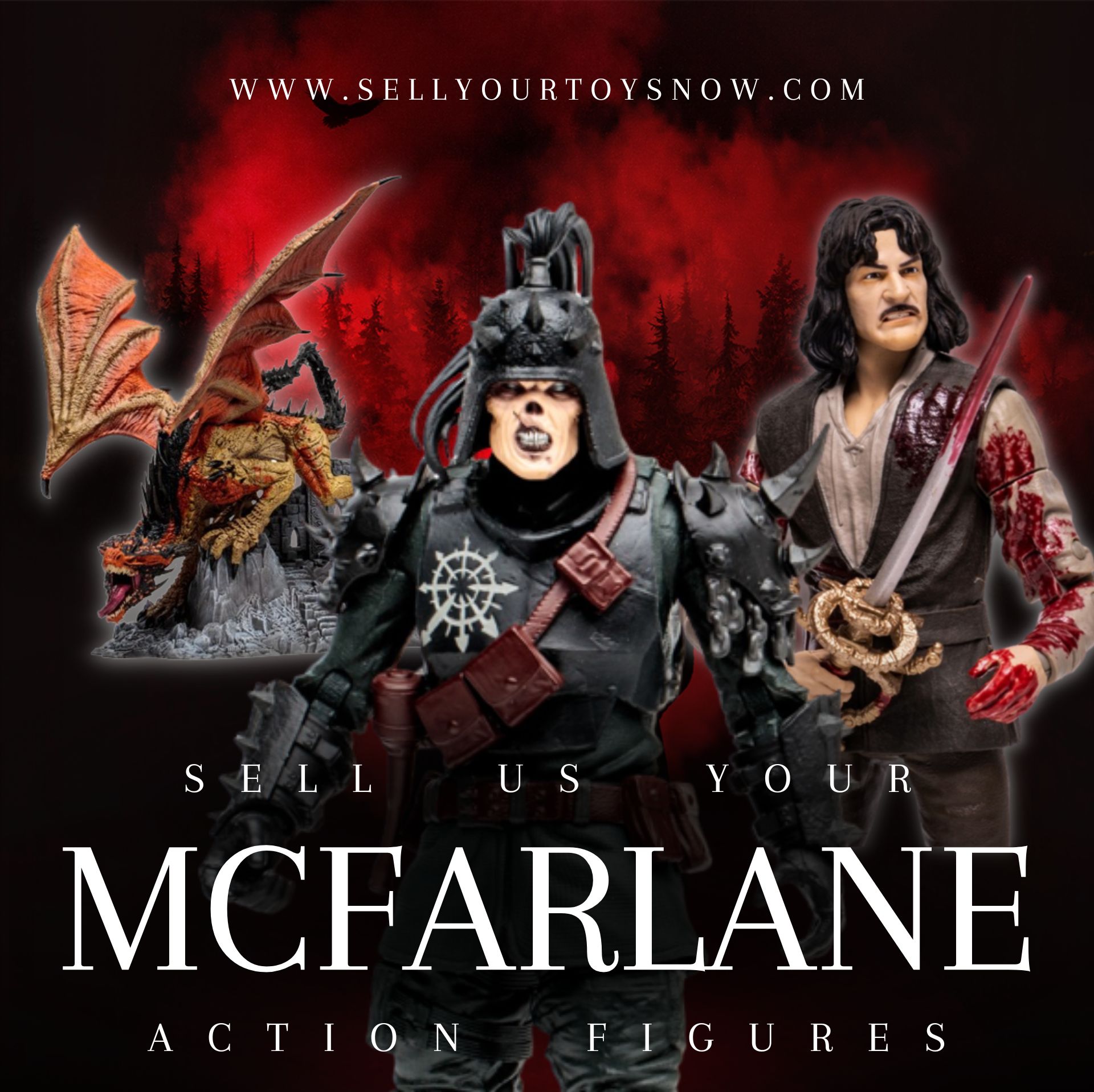We Buy McFarlane Action Figures And Collections Sell Your Toys Now