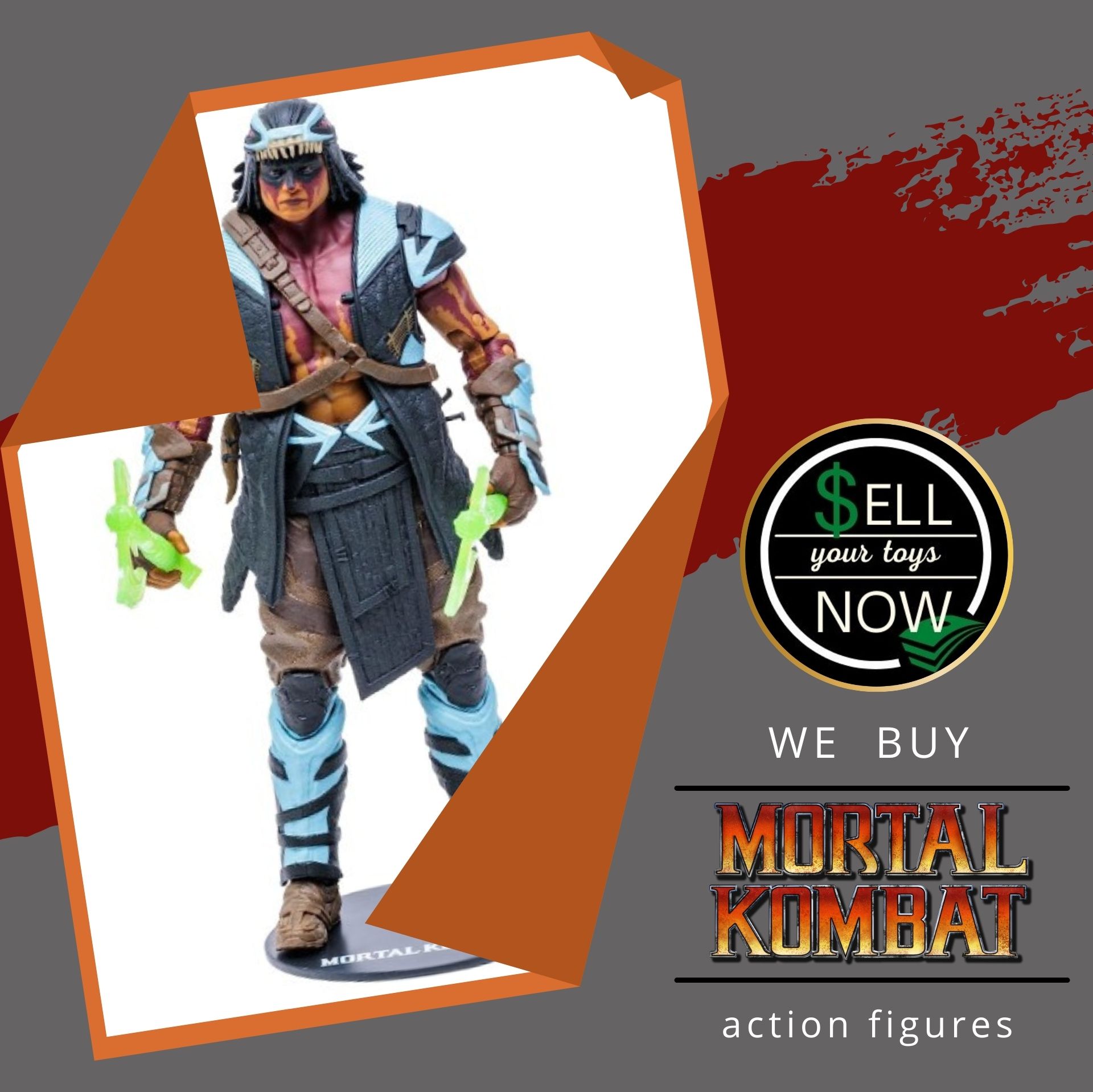 We Buy Mortal Kombat Action Figures And Collections Sell Your Toys Now