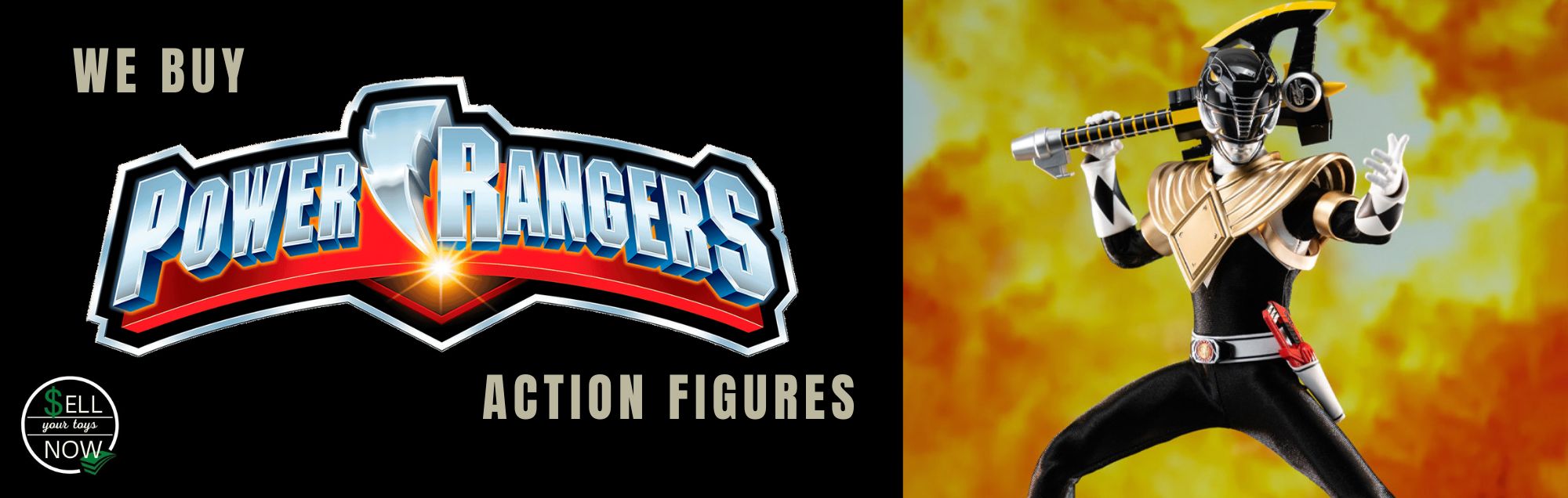 We Buy Power Rangers Action Figures And Collections - Sell Your Toys Now