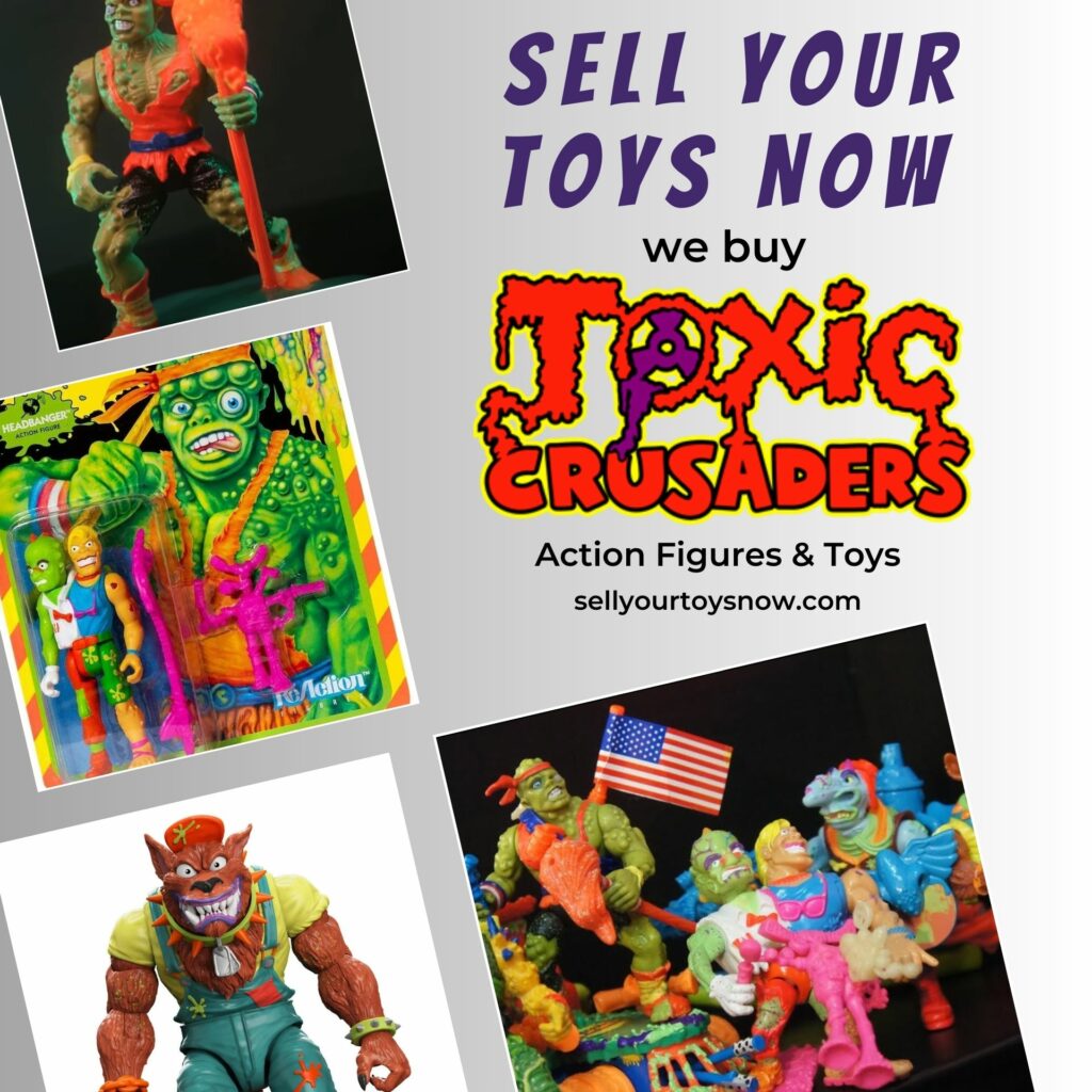 Sell Your Toxic Crusaders figures