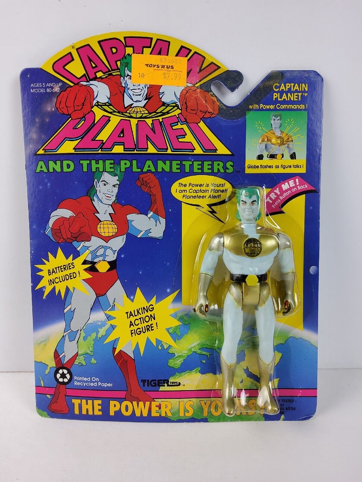 We Buy Captain Planet Action Figures And Collections - Sell Your Toys Now