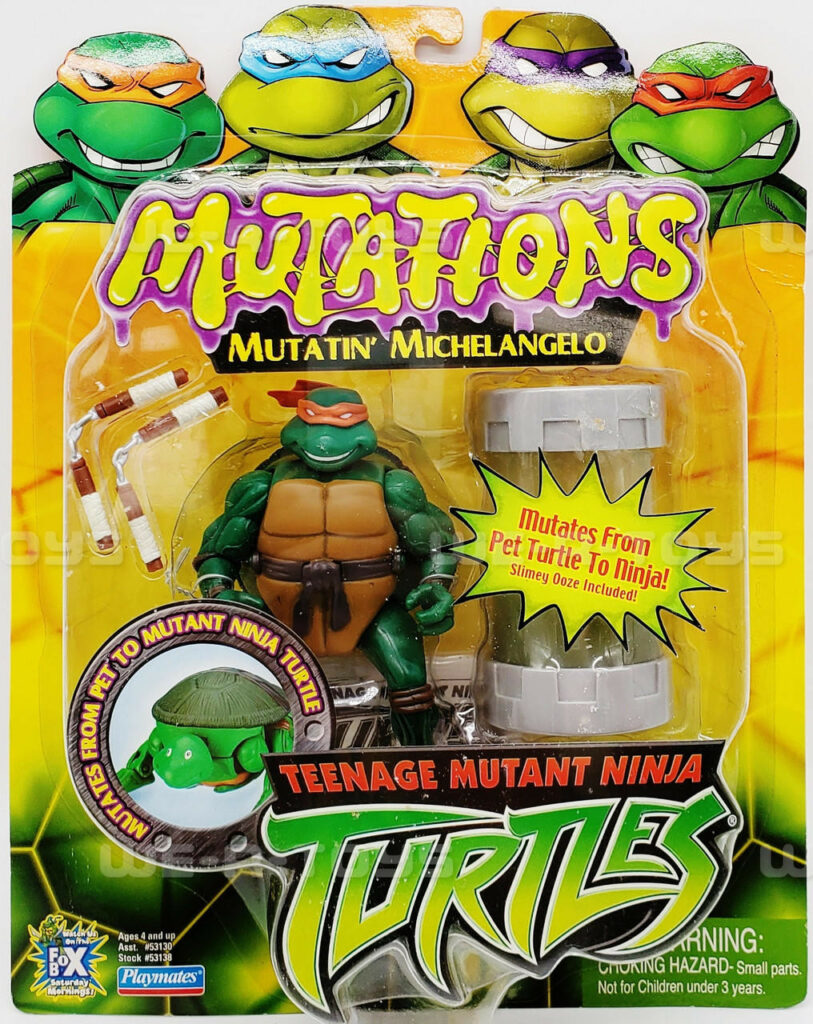 Teenage Mutant Ninja Turtles Mutations Michelangelo action figure