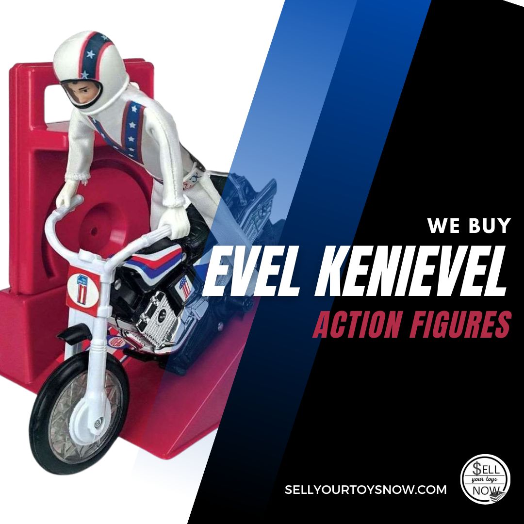 We Buy Evel Knievel Action Figures and Collections Sell Your Toys Now
