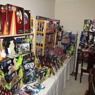 costly estate sale for collectible toys