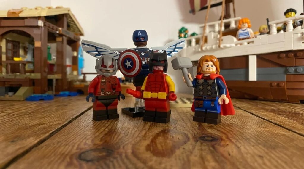 Collection of Marvel Lego Minifigures