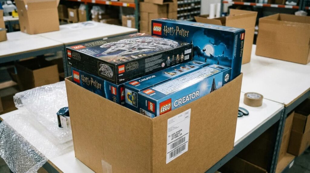 Lego Collection in Box ready to ship