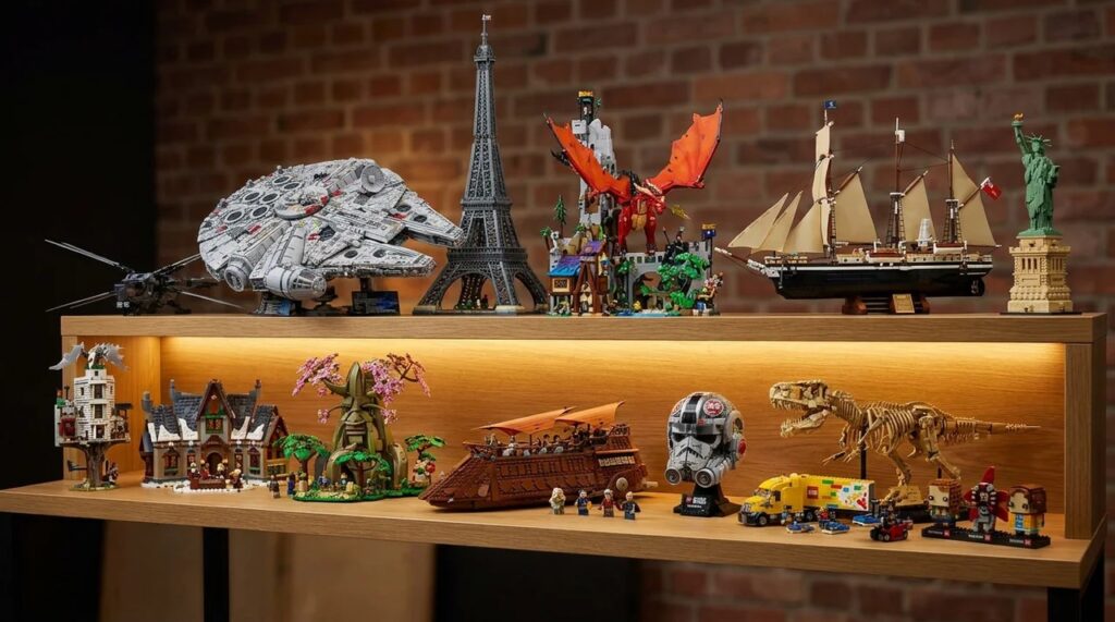 Retired LEGO sets on Display