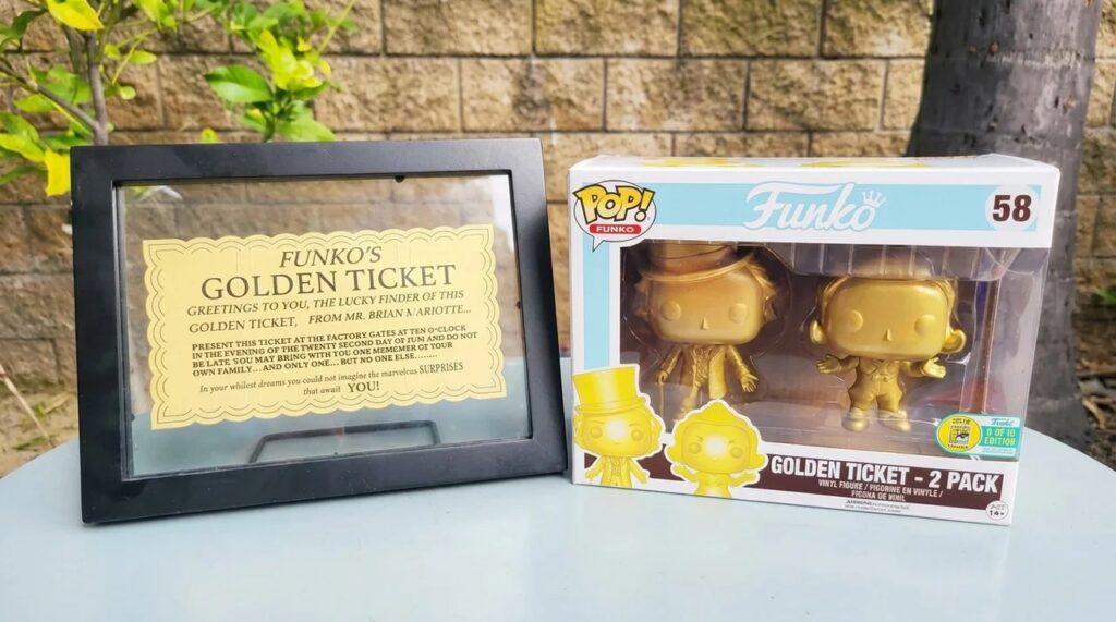 The world's most valuable funko pop on display