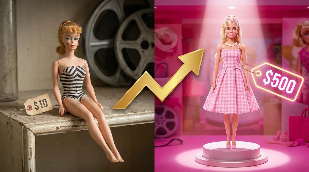 Barbie Doll Value compared to the movie release