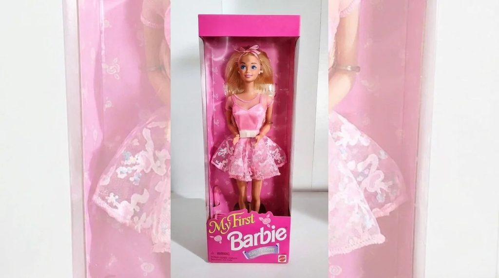 My first Barbie In Its original box.