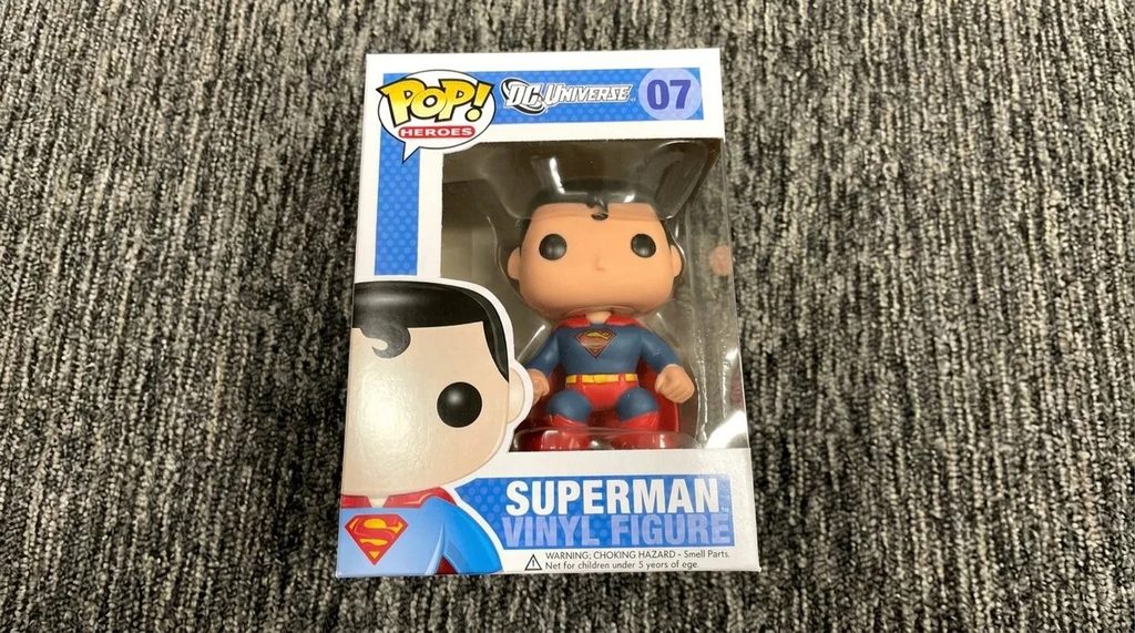 Sealed Superman Funko Pop In Box