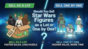 Sell Star Wars figures as a lot or one by one