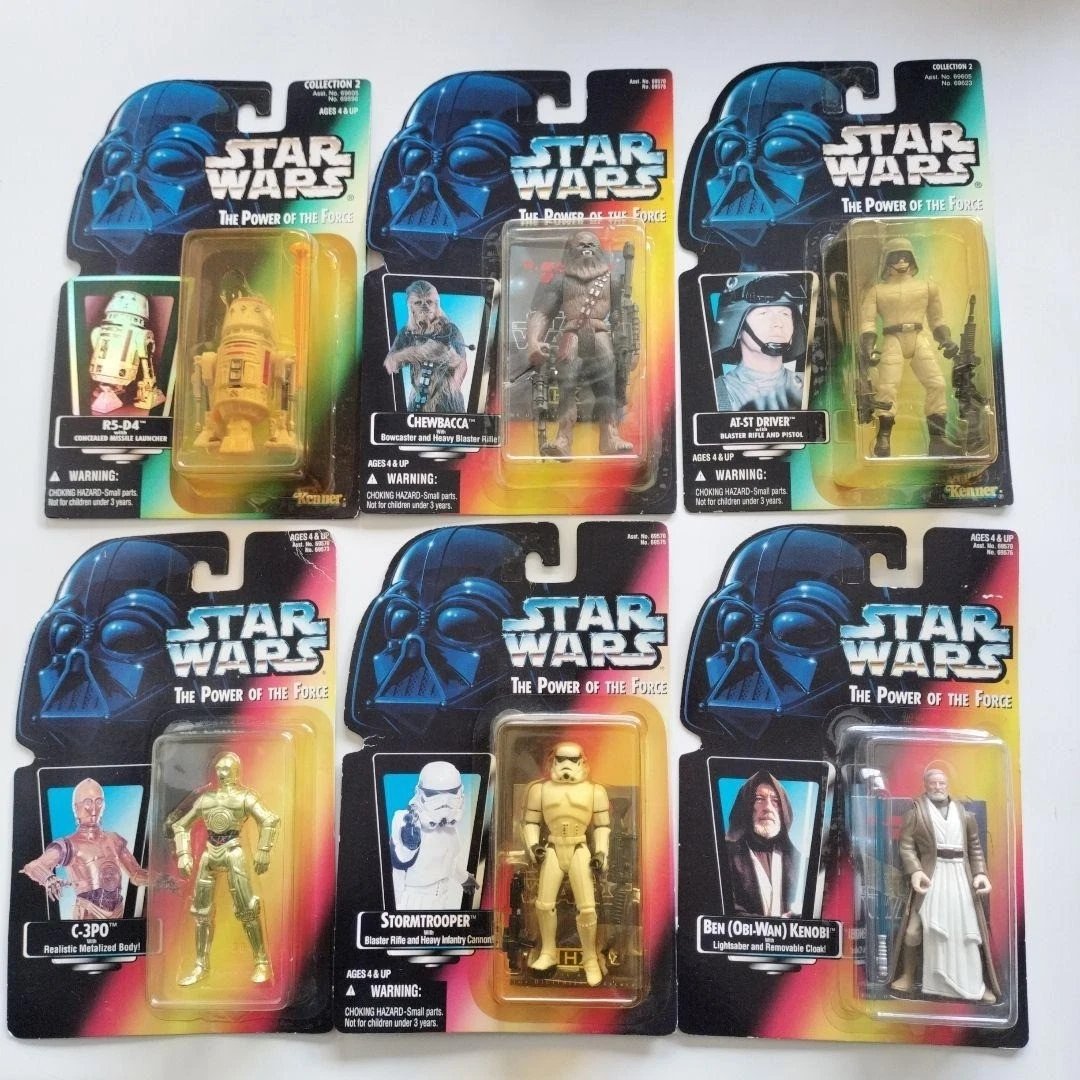 Sell Star Wars toys on eBay - Star Wars Power of the Force action figures in original packaging